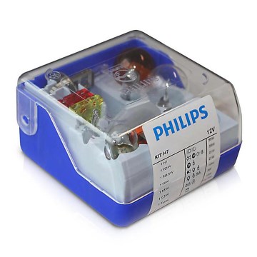 Philips 55007SKKM - Sada náhradních autožárovek H7 12V