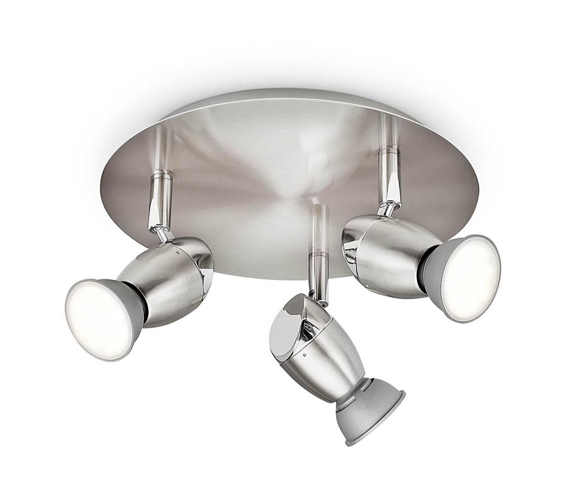 Philips Philips 55693/17/PN - Bodové svítidlo CHESTNUT 3xGU10/35W/230V P2170