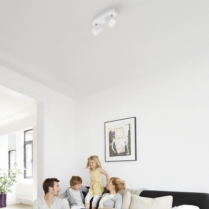 Philips 56242/31/16 - LED bodové svítidlo MYLIVING STAR 2xLED/3W/230V