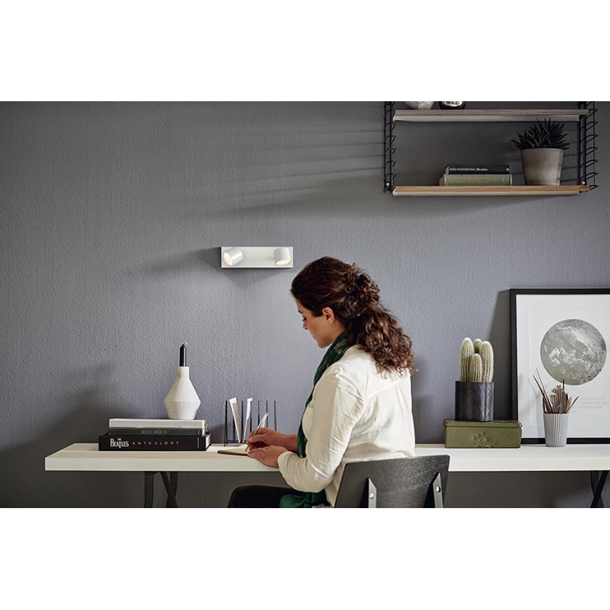 Philips 56242/31/P0 - LED Stmívatelné bodové svítidlo STAR 2xLED/4,5W/230V