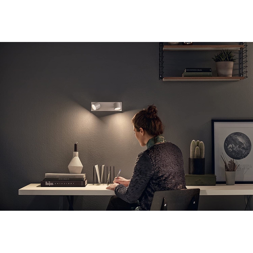 Philips 56242/31/P0 - LED Stmívatelné bodové svítidlo STAR 2xLED/4,5W/230V