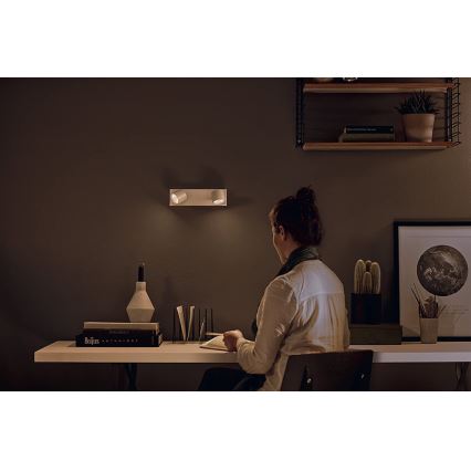 Philips 56242/31/P0 - LED Stmívatelné bodové svítidlo STAR 2xLED/4,5W/230V