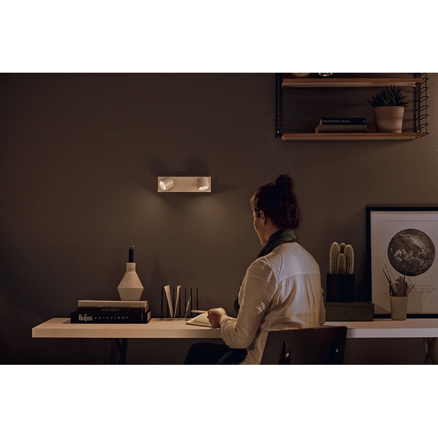 Philips 56242/31/P0 - LED Stmívatelné bodové svítidlo STAR 2xLED/4,5W/230V