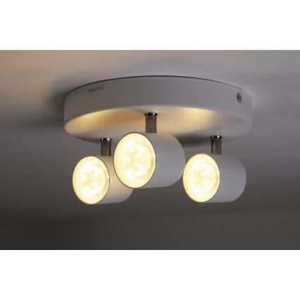 Philips 56243/31/16 - LED bodové svítidlo MYLIVING STAR 3xLED/4W/230V
