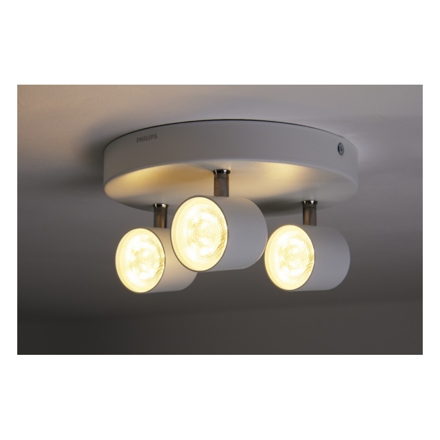 Philips 56243/31/16 - LED bodové svítidlo MYLIVING STAR 3xLED/4W/230V