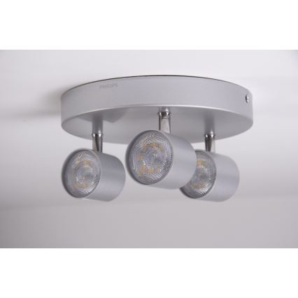 Philips 56243/48/16 - LED bodové svítidlo MYLIVING STAR 3xLED/4W/230V