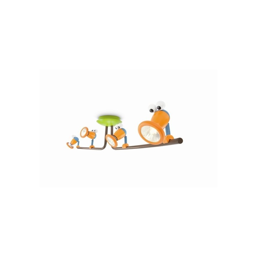 Philips 56314/55/PO – LED Dětské bodové svítidlo MYKIDSROOM BIRDEY 4xGU10/3,5W/230V