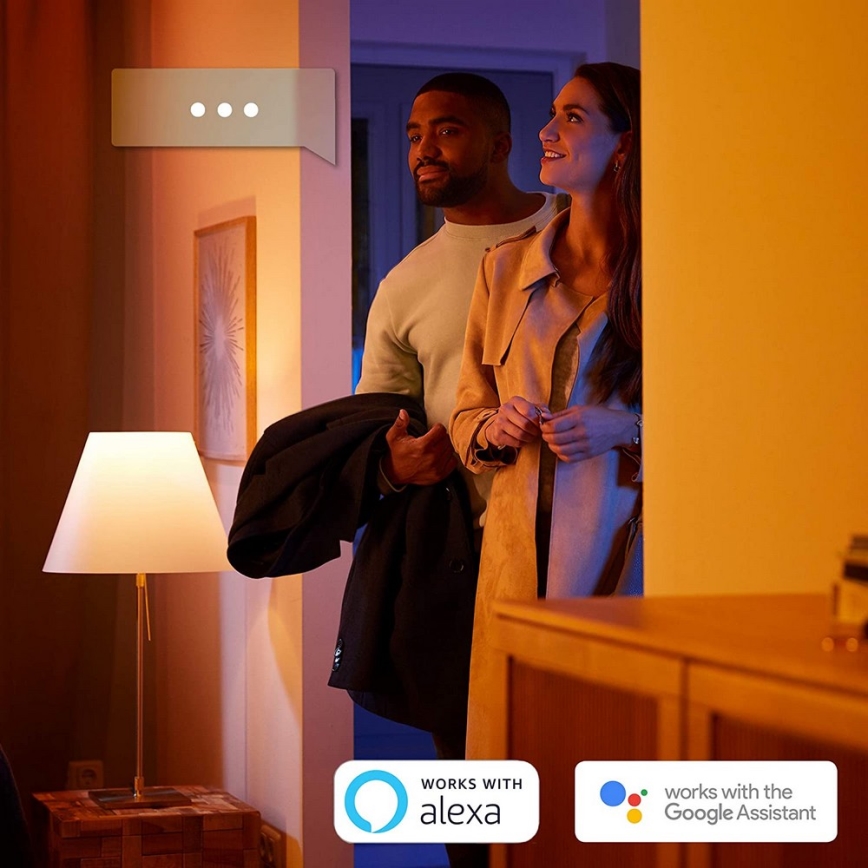 Philips - LED Stmívatelné bodové svítidlo Hue PILLAR 1xGU10/5W/230V + dálkové ovládání