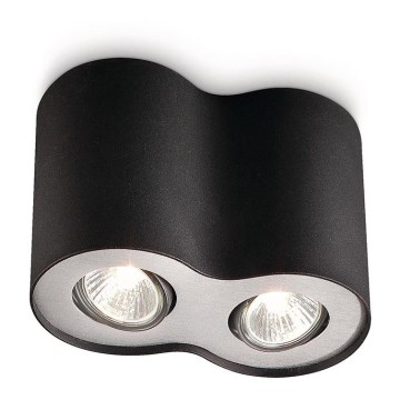 Philips 56332/30/16 - Bodové svítidlo MYLIVING PILLAR 2xGU10/35W/230V
