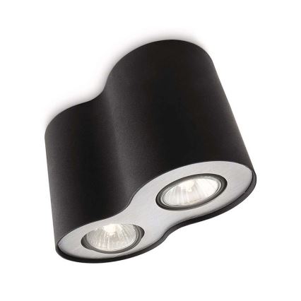 Philips 56332/30/16 - Bodové svítidlo MYLIVING PILLAR 2xGU10/50W/230V