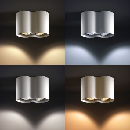 Philips 56332/31/P7 - LED Bodové svítidlo PILLAR HUE 2xGU10/5,5W/230V