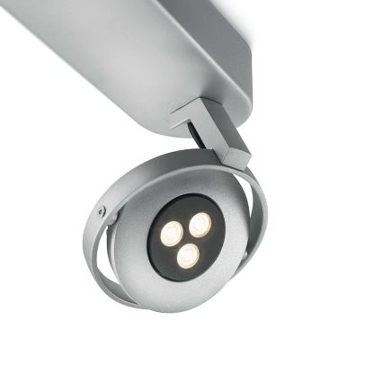 Philips 56422/48/16 - Bodové LED svítidlo TEQNO stříbrné 2xHighPower LED/7,5W