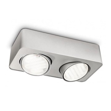Philips 57952/48/16 - Downlight MYLIVING CONFIDENT 2xGX53/9W/230V šedá Philips 57952/48/16 - Downlight MYLIVING CONFIDENT 2xGX53/9W/230V šedá