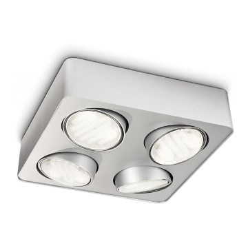 Philips 57954/48/16 - Bodové svítidlo MYLIVING CONFIDENT 4xGX53/9W/230V Philips 57954/48/16 - Bodové svítidlo MYLIVING CONFIDENT 4xGX53/9W/230V