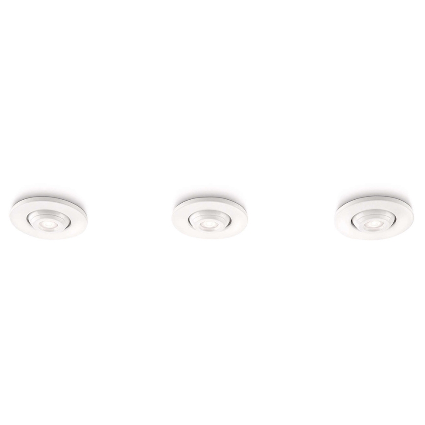 Philips 57983/31/16 - SADA 3xLED Koupelnové podhledové svítidlo TALITHA 3xLED/2,5W/230V IP23