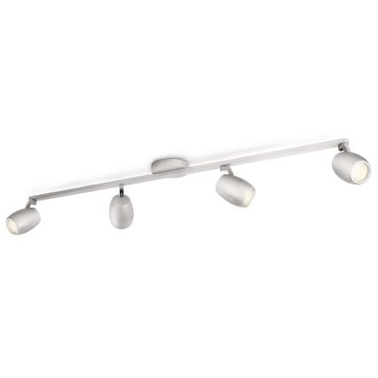 Philips 58018/48/16 - Bodové svítidlo MYLIVING EASE 4xGU10/10W/230V
