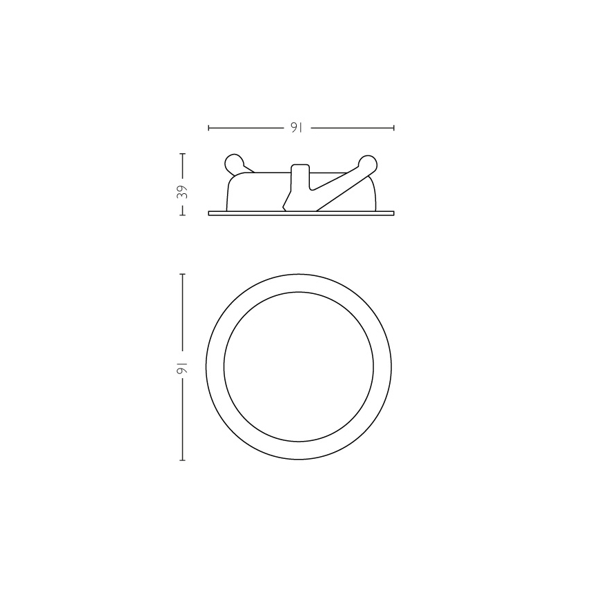 Philips 59005/11/P0 - LED podhledové svítidlo MYBATHROOM DREAMINESS 1xLED/4,5W/230V