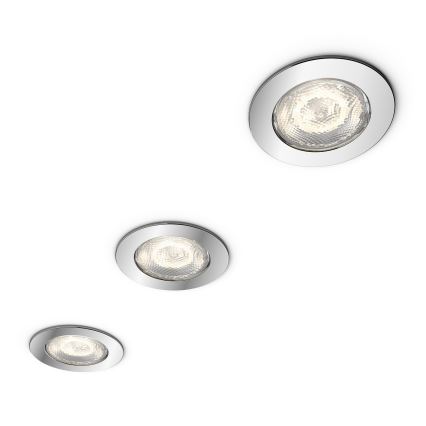 Philips - SADA 3x LED Koupelnové svítidlo 3xLED/4,5W IP65