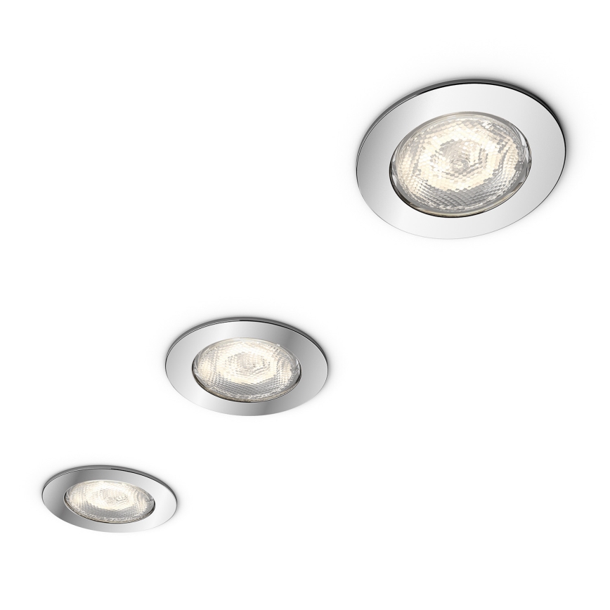 Philips 59007/11/P0 - SADA 3x LED podhledové svítidlo MYBATHROOM DREAMINESS 3xLED/4,5W/230V