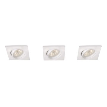 Philips 59080/31/16 - SADA 3x LED podhledové svítidlo MYLIVING GALILEO 3xLED/3W Philips 59080/31/16 - SADA 3x LED podhledové svítidlo MYLIVING GALILEO 3xLED/3W