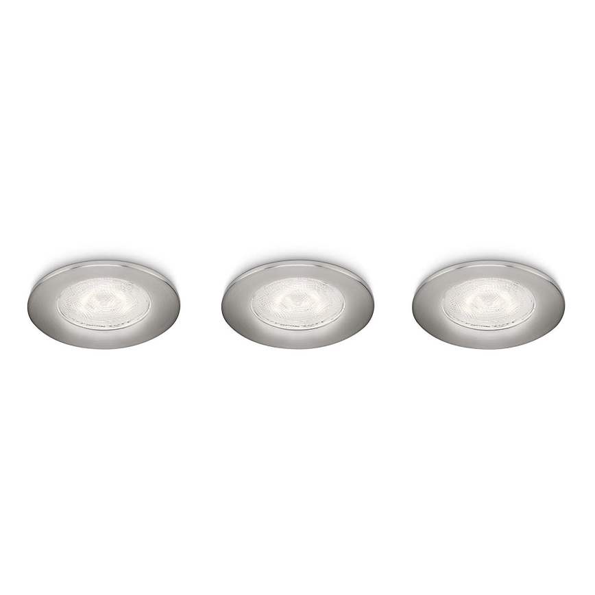 Philips 59100/17/16 - SADA 3x LED podhledové svítidlo SCEPTRUM LED/3W/230V