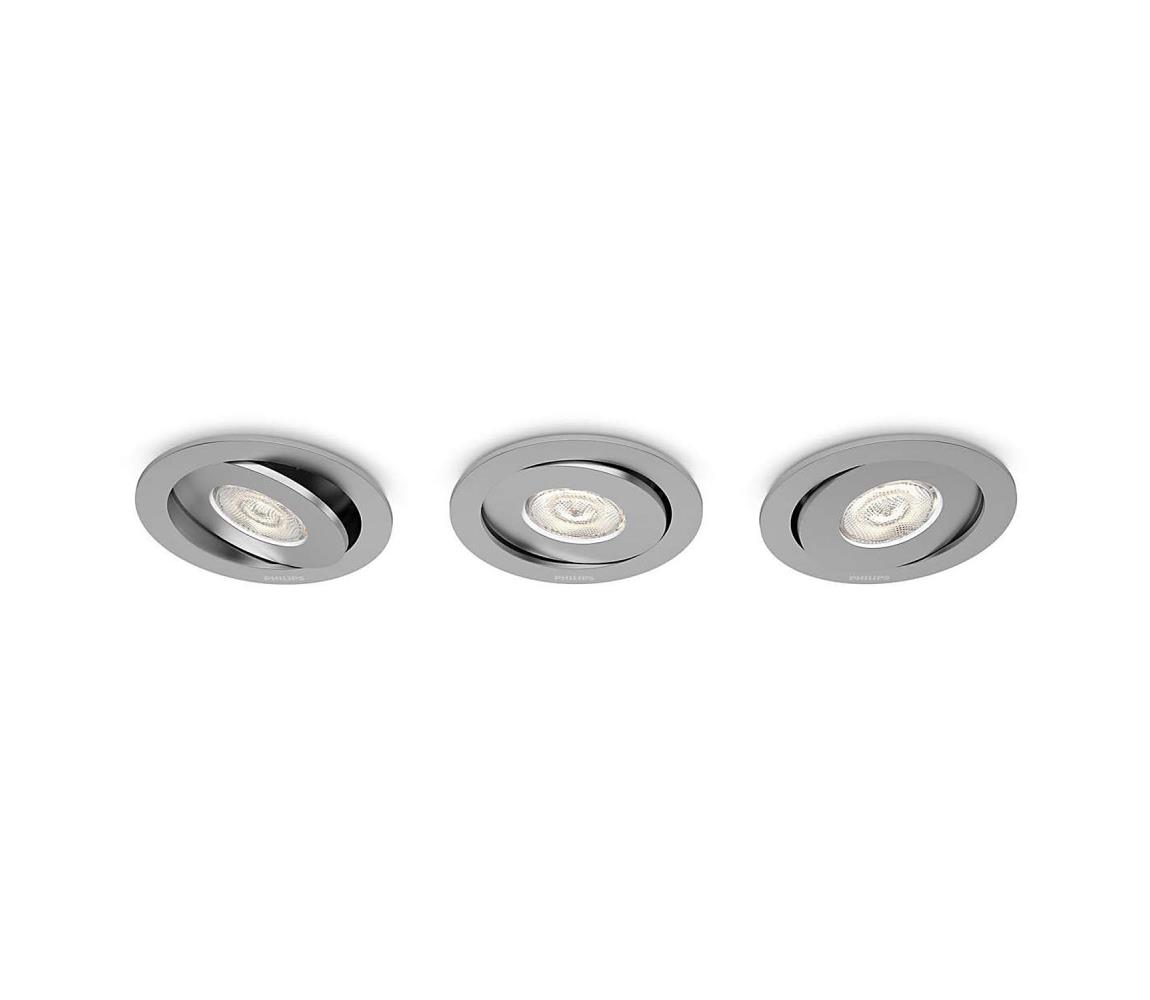 Philips Philips 59183/48/16 - SADA 3x LED podhledové svítidlo ASTEROPE LED/4,5W/230V P1175