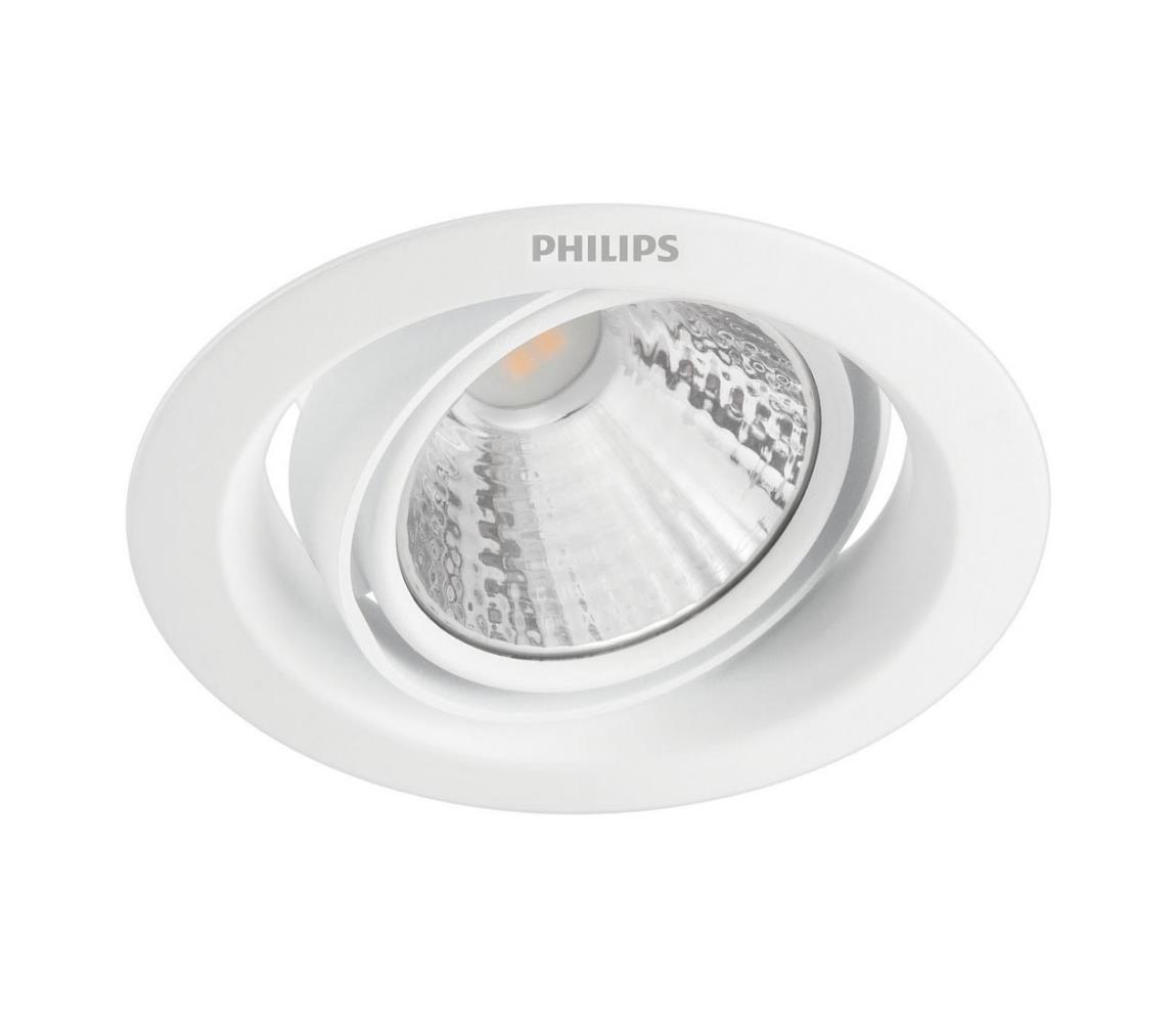Philips 59554/31/E3 - LED Stmívatelné podhledové svítidlo POMERON LED/3W/230V 8718696173787 Bílá
