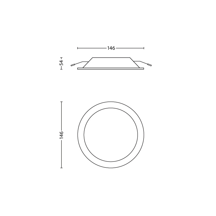 Philips 59715/31/16 - LED podhledové svítidlo MERCURE LED/7,5W/230V