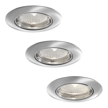 Philips 59773/17/16 - SADA 3x Koupelnové podhledové svítidlo ALYA 3xGU10/35W Philips 59773/17/16 - SADA 3x Koupelnové podhledové svítidlo ALYA 3xGU10/35W