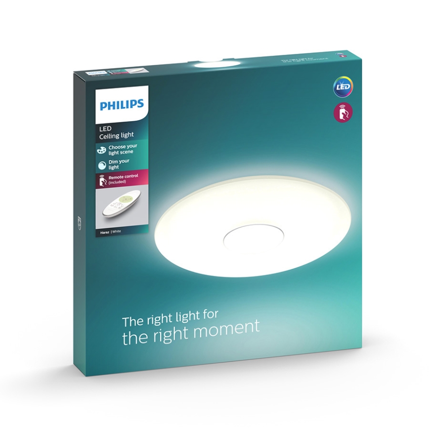Philips 61083/31/P5 - LED Stmívatelné stropní svítidlo HARAZ LED/30W/230V