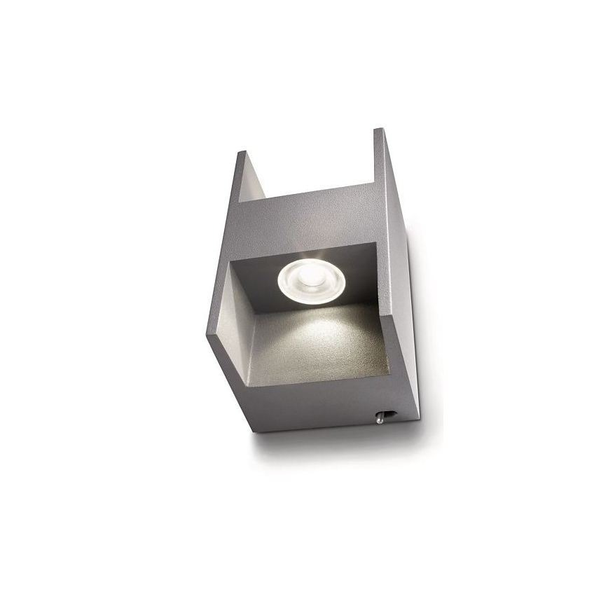 Philips 69087/87/16 - LED Nástěnné svítidlo MYLIVING METRIC 2xLED/2,5W/230V
