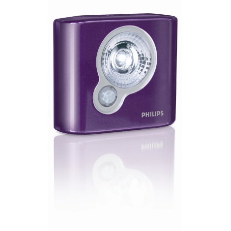 Philips 69141/96/PH - LED Orientační svítidlo SPOTON ULTRA fialová