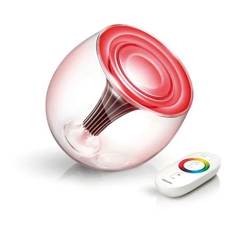 Philips 69143/60/PH - LED Stolní lampa LIVING COLOURS  čirá
