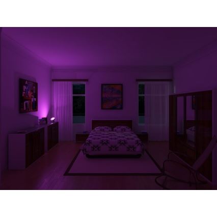 Philips 70999/60/PH - LED Stmívatelná stolní lampa LIVINGCOLORS IRIS 1xLED/10W/230V čirá