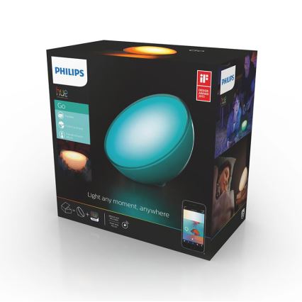 Philips - Stmívatelná stolní lampa Hue GO 1xLED/6W/RGB