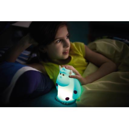 Philips 71705/83/16 -  Dětská LED lampa DISNEY SOFTPAL SULLEY LED/0,18W/230V