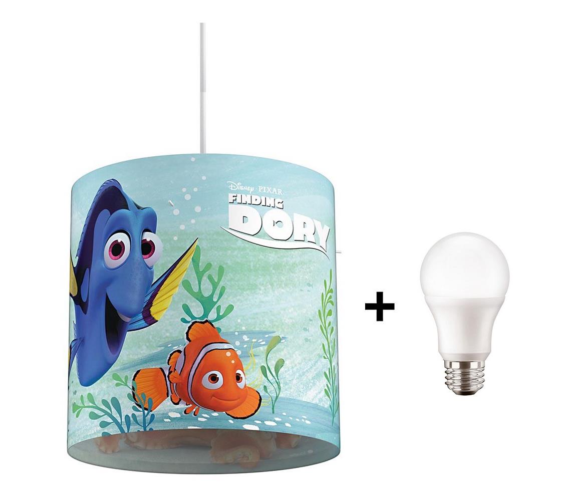 Philips Philips 71751/90/16 - Dětský lustr DISNEY FINDING DORY 1xE27/23W/230V P1358
