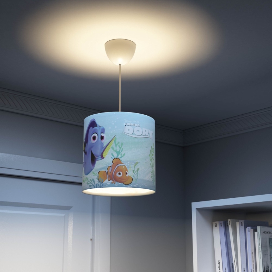 Philips 71751/90/26 - Stínidlo k dětskému lustru DISNEY FINDING DORY E27 pr. 26 cm