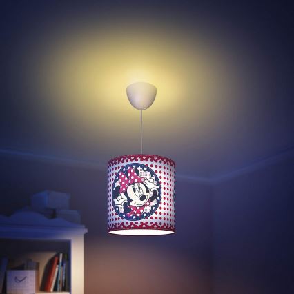 Philips 71752/31/26 - Dětský lustr na lanku DISNEY MINNIE 1xE27/60W/230V