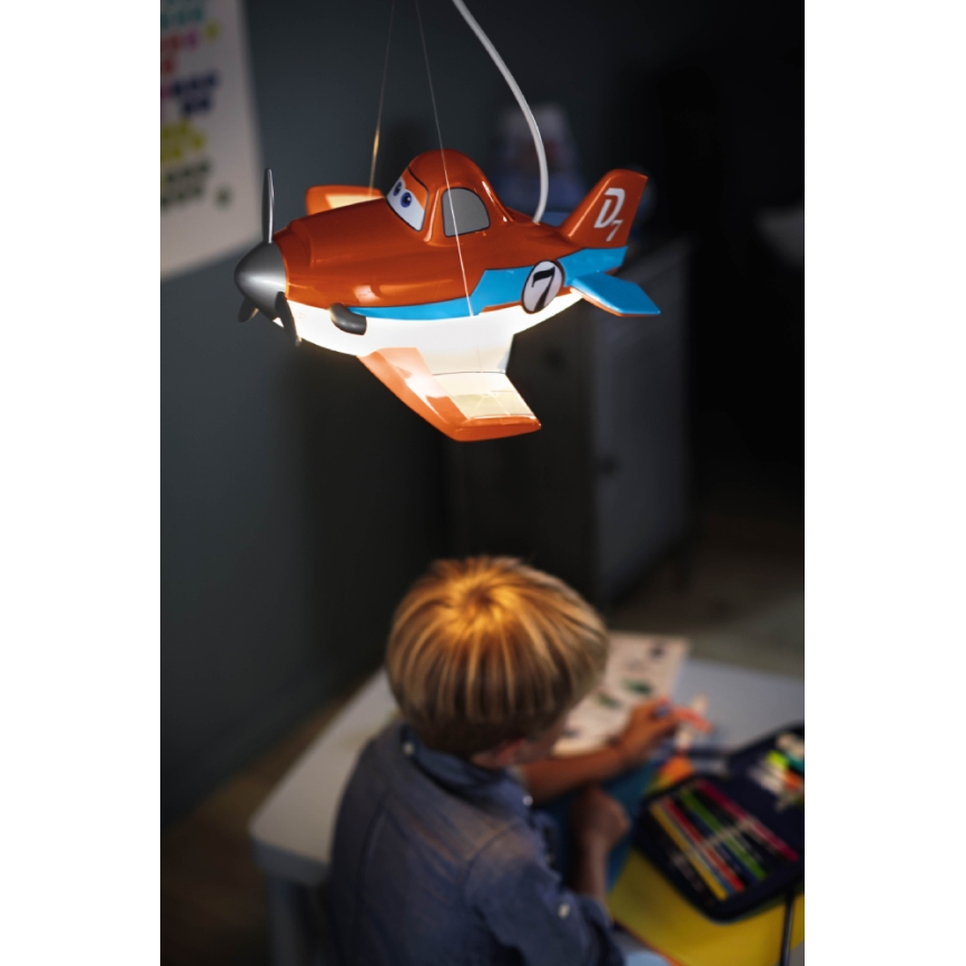 Philips 71759/53/16 - LED dětský lustr DISNEY PLANES 3xLED/3W/230V