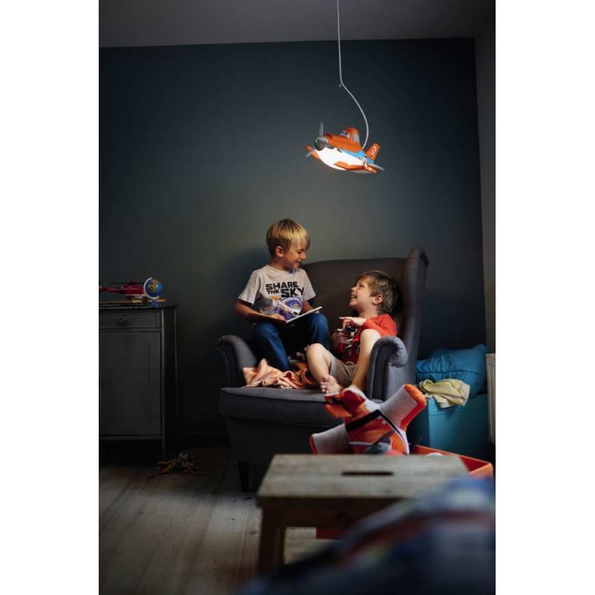 Philips 71759/53/16 - LED dětský lustr DISNEY PLANES 3xLED/3W/230V