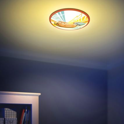 Philips 71761/32/16 - LED dětské nástěnné svítidlo CARS 1xLED/7,5W/230V