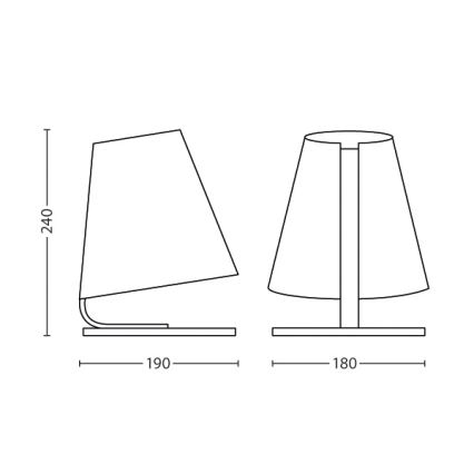 Philips 71764/53/16 - Dětská stolní LED lampička DISNEY PLANES 1xLED/4W/230V