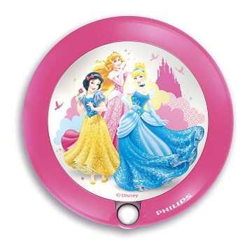 Philips 71765/28/16 - Dětské orientační LED světlo DISNEY PRINCESS 1xLED/0,06W Philips 71765/28/16 - Dětské orientační LED světlo DISNEY PRINCESS 1xLED/0,06W