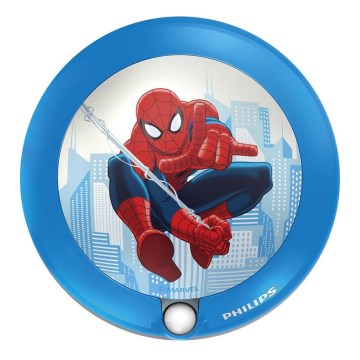 Philips 71765/40/16 - Dětské orientační LED svítidlo SPIDER-MAN 1xLED/0,06W/3V Philips 71765/40/16 - Dětské orientační LED svítidlo SPIDER-MAN 1xLED/0,06W/3V