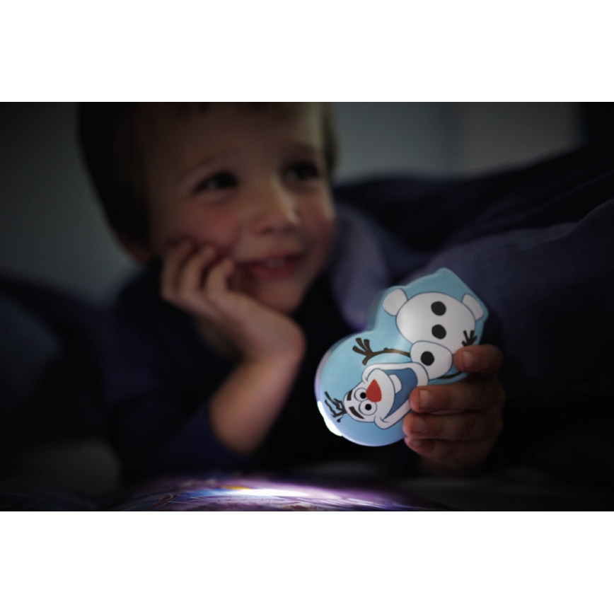 Philips 71767/08/16 - LED dětská lampa FROZEN 1xLED/0,3W/2xAAA