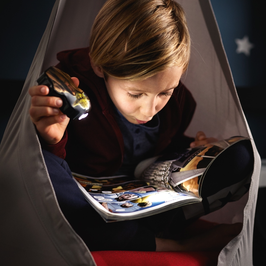 Philips 71767/99/16 - Dětská baterka STAR WARS YODA LED/0,3W