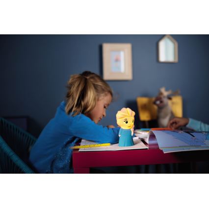 Philips 71768/03/16 - Dětská lampička DISNEY ELSA LED/2xAAA