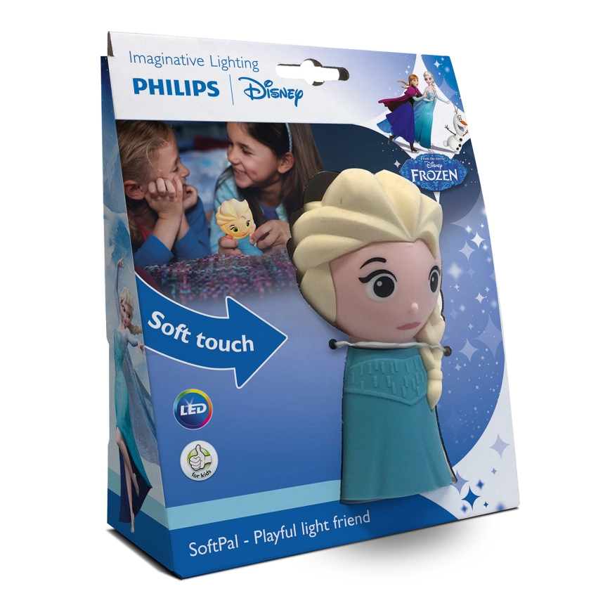 Philips 71768/03/16 - Dětská lampička DISNEY ELSA LED/2xAAA
