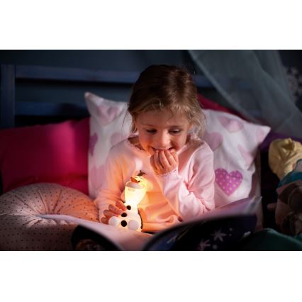 Philips 71768/08/16 - LED dětská lampa FROZEN 1xLED/0,2W/2xAAA